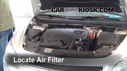 2010 Chevrolet Malibu LT 2.4L 4 Cyl. Air Filter (Engine) Check